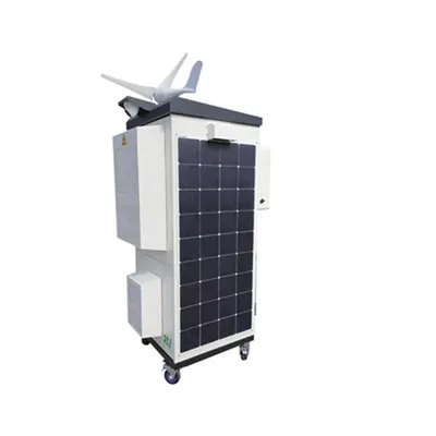Wind-resistant photovoltaic energy storage battery cabinet for mountainous areas