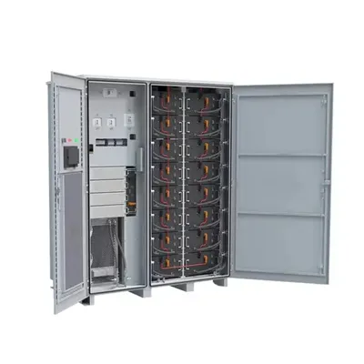 Internal structure of electric energy storage cabinet base station