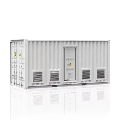 Western European Microgrid Energy Storage Battery Cabinet
