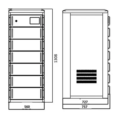 Cost of European Battery Cabinets Connected to the Grid