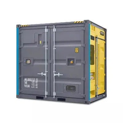 Large-scale off-grid solar cell cabinets for construction sites