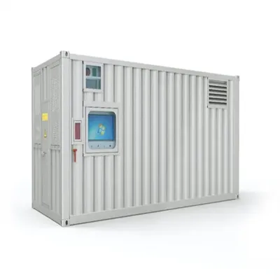 Large energy storage cabinet installation process