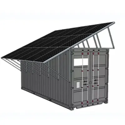 High-power hybrid solar energy storage cabinet system
